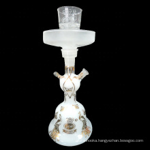 Wholesale mlik golden AlFakher Hookah Glass Hookah Shisha alfaker